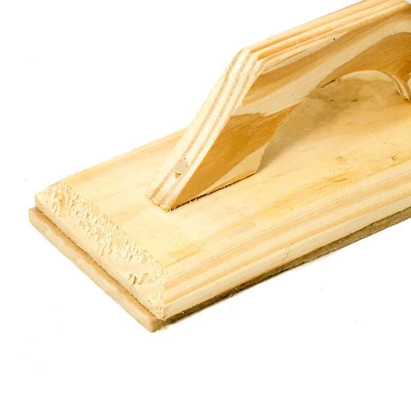 Timbo: Fratacho Pino con Fieltro Medida 12 x 35 Cm x 12 Unidades