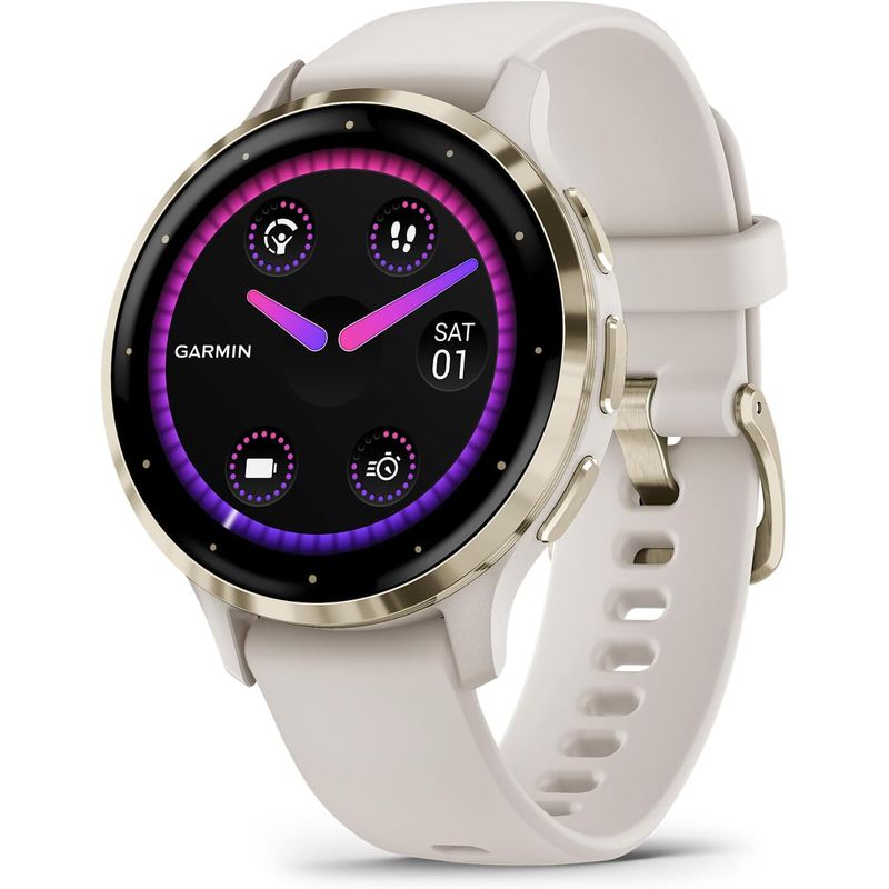 Garmin Venu 3S Smartwatch Premium 41mm Marfil