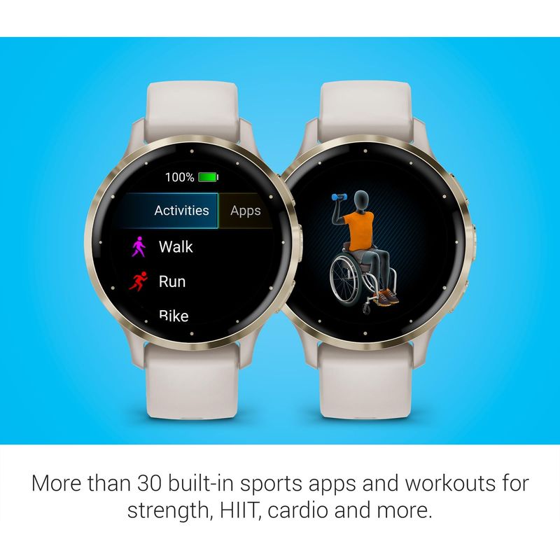 Garmin Venu 3S Smartwatch Premium 41mm Marfil