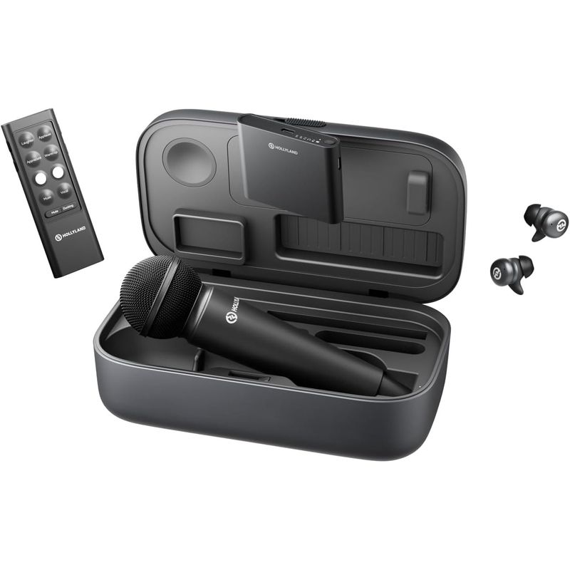 Sistema Vocal Inalambrico Hollyland MELO P1 Combo Mic Audio