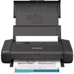Impresora Portátil Inalámbrica Canon PIXMA TR160 Color Inyección de Tinta Pantalla OLED 1.44 Pulgadas
