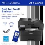 Impresora Multifuncion Brother MFC L2900DW Laser Monocromatica 36 ppm Escaneo Duplex Pantalla Tactil 3.5 Pulgadas