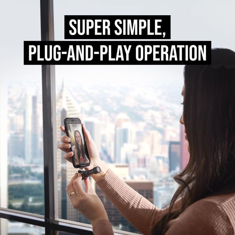 Microfono Direccional Rode VideoMic Me-C mas para Dispositivos Moviles USB-C