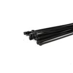 Kemen: Precinto Negro Liviano Ancho 2.4 mm Largo 80 mm x 100 Unidades