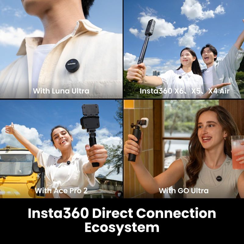 Micrófono Insta360 Mic Air Para Ace Pro 2 X4 X5