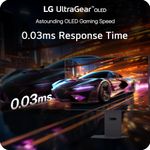 Monitor Gamer LG UltraGear 32GX870A-B OLED 32 Pulgadas 4K UHD 240Hz 0.03ms
