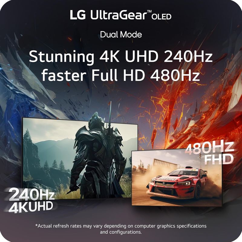 Monitor Gamer LG UltraGear 32GX870A-B OLED 32 Pulgadas 4K UHD 240Hz 0.03ms