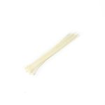 Kemen: Precinto Blanco Intermedio Ancho 3,5 Mm Largo 250 Mm x 100 Unidades