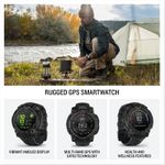 Smartwatch Garmin Instinct 3 AMOLED 45mm Pantalla 1.2 Pulgadas 4GB Negro