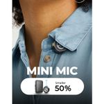 Microfono Inalambrico Lavalier Hollyland Lark M2 48KHz 24 bits compatible con iPhone Android Camara y PC