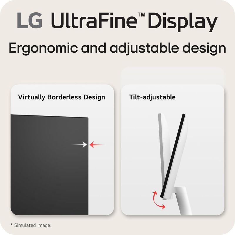 Monitor LG UltraFine 27US500-W 27 Pulgadas 4K UHD IPS 60Hz 5ms HDR10 FreeSync HDMI DisplayPort