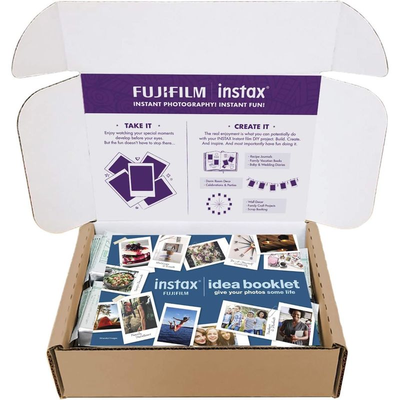 Película Fotográfica Instantánea Fujifilm Instax Mini 120 Fotos Borde Blanco