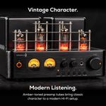 Amplificador Estéreo Integrado Híbrido a Válvulas Dayton Audio HTA100 100 Watts Bluetooth 5.0
