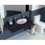 Bacha Lavatorio de Empotrar Oval Tramontina de Acero Inoxidable con Acabado 40x27 cm