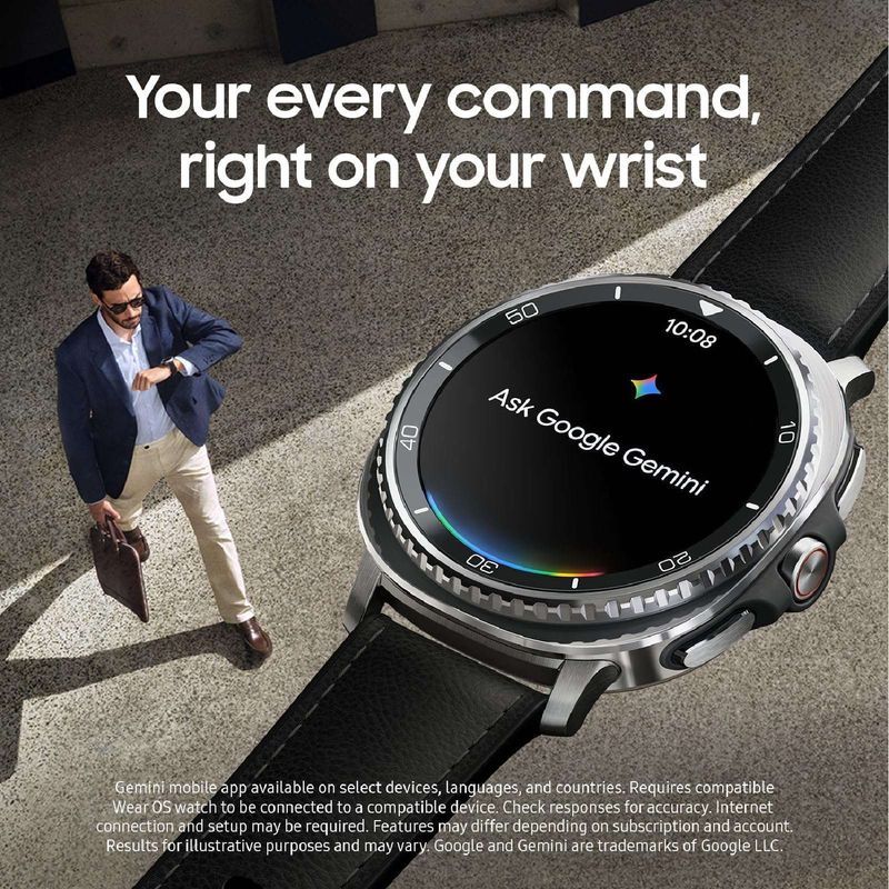 Smartwatch Samsung Galaxy Watch 8 Classic 46mm Bluetooth Bisel Giratorio 64GB GPS