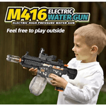Pistola De Agua Eléctrica M416 Scorpion Con Silenciador