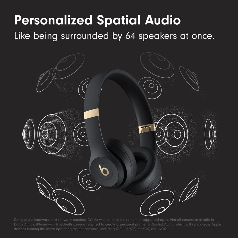 Auriculares Inalámbricos On-Ear Beats Solo 4 Bluetooth 50 Horas de Batería MC2L4LL/A