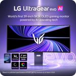 Monitor LG 39GX950B-B.AUS OLED 39 pulgadas 5K UHD 165Hz 0.03ms Curvo