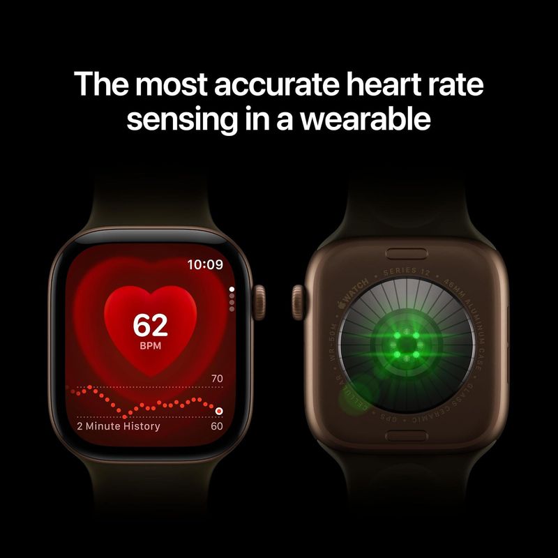 Smartwatch Apple Watch Series 12 GPS 42mm 64 GB Caja de Aluminio