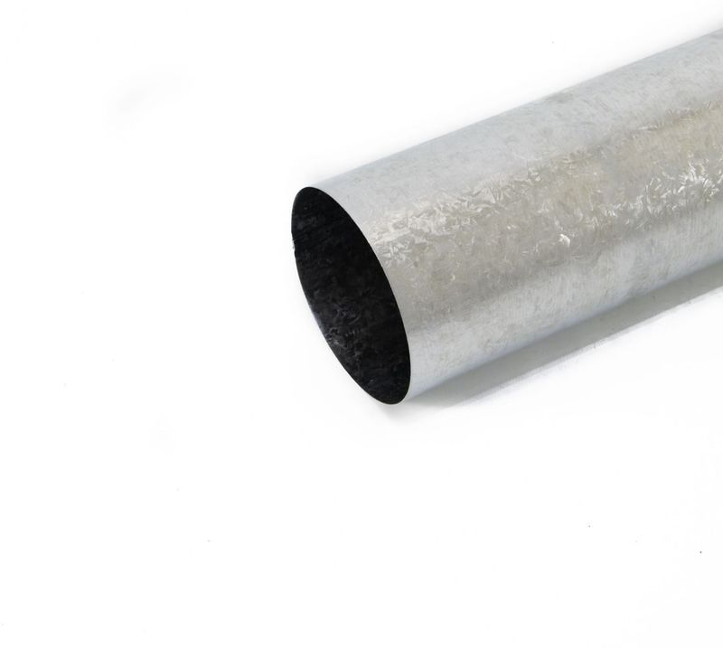 Zingueria: Caño Galvanizado x 1 Metro Diámetro 5" x 5 Unidades