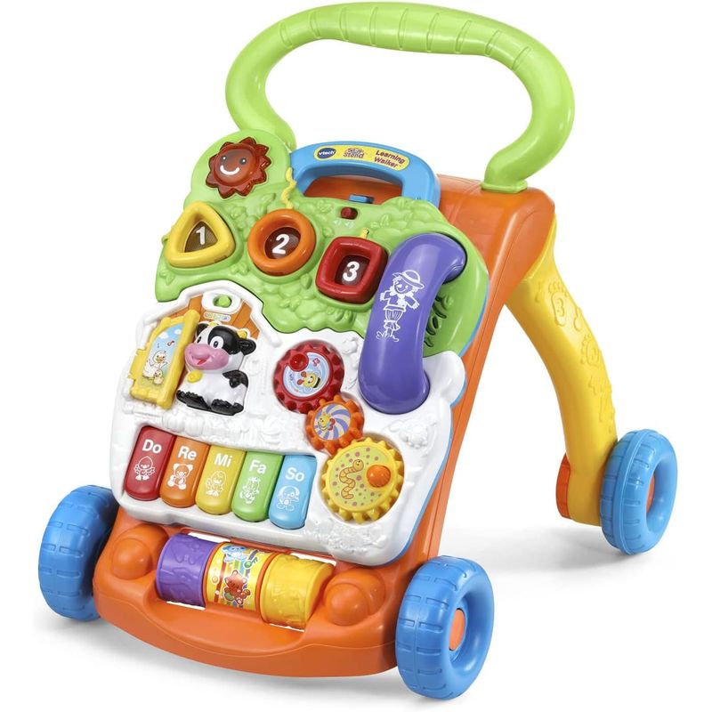 VTech Caminador Aprendizaje Sentado a Parado Naranja