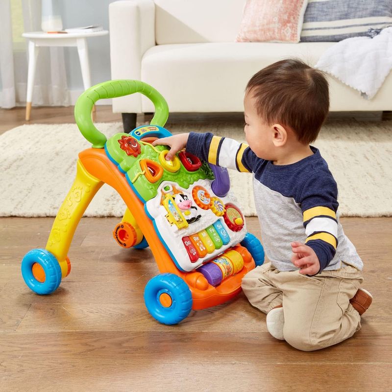 VTech Caminador Aprendizaje Sentado a Parado Naranja