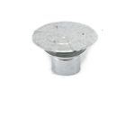 Zingueria: Sombrero x 2 Aletas Diámetro 4" x 1 Unidad