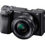 Cámara Mirrorless Sony Alpha ILCE-6400L/B Lente 16-50mm 4K Pantalla 3 Pulgadas