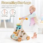 Caminador De Madera Para Bebés Canuan JS-push walker-JQR-1 Con Centro De Actividades