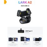 Micrófonos inalámbricos Hollyland LARK A2 Duo USB-C
