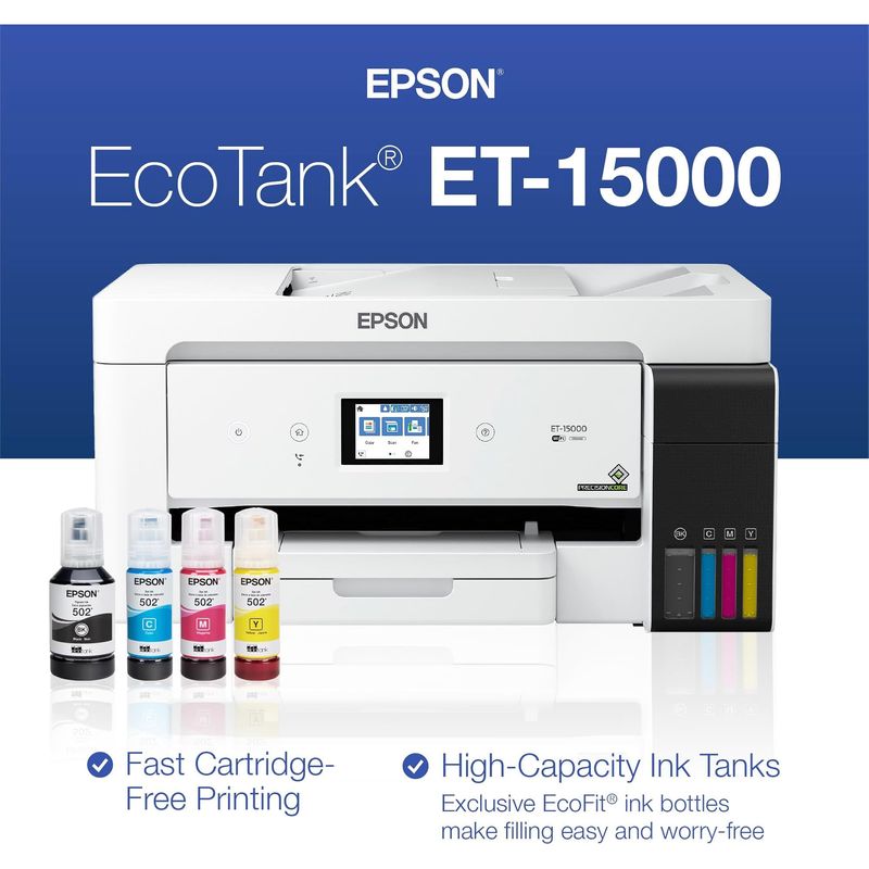 Impresora multifunción Epson EcoTank ET-15000 A3+