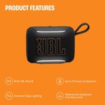 Parlante JBL Go 5 Bluetooth negro