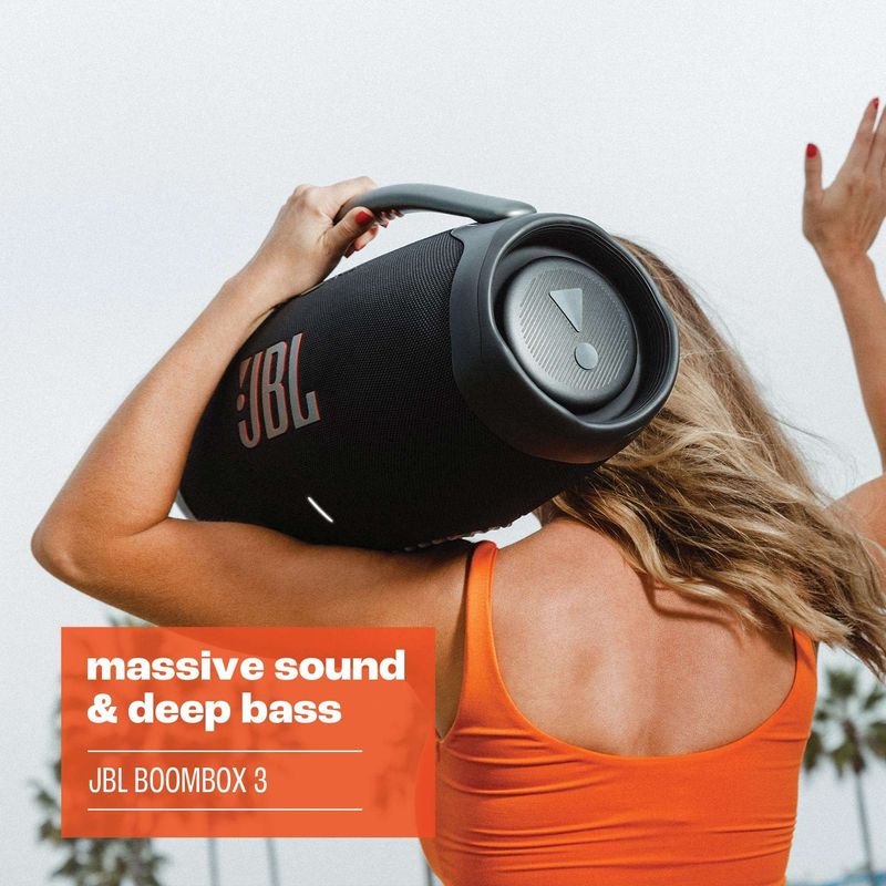 Parlante JBL Boombox 3 Bluetooth negro