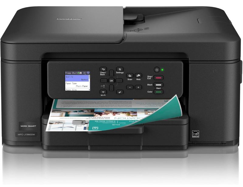 Impresora multifunción Brother MFC-J1360DW Wi-Fi dúplex