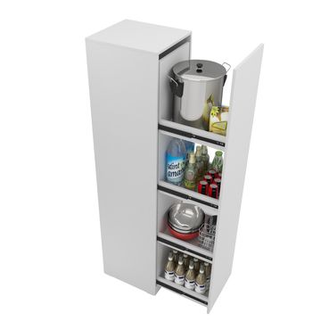 Despensero Alto 5002 Blanco 0,44 x 1,80 Corsa Muebles