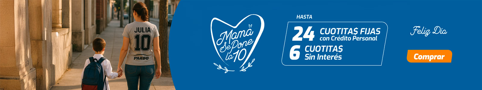 Mamá se pone la 10 en Pardo
