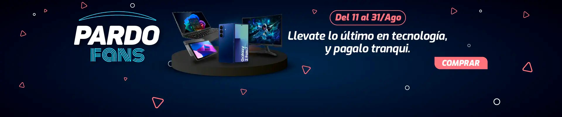 Pardo Fans los mejores precios y hasta 12 cuotas sin interés